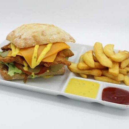 Hamburguesa El pollo picante